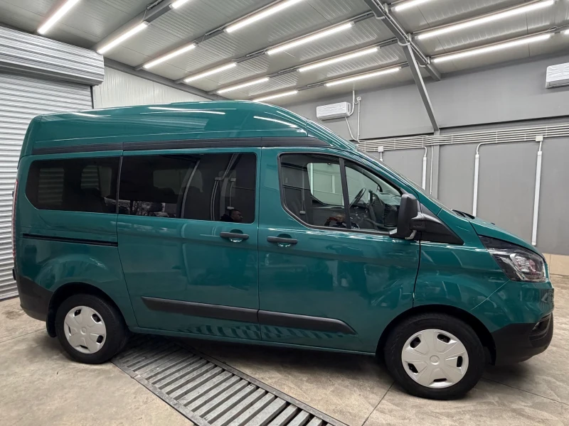 Ford Transit Custom Без аналог на 82000км пълен сервиз!9местен, снимка 7 - Бусове и автобуси - 52854589