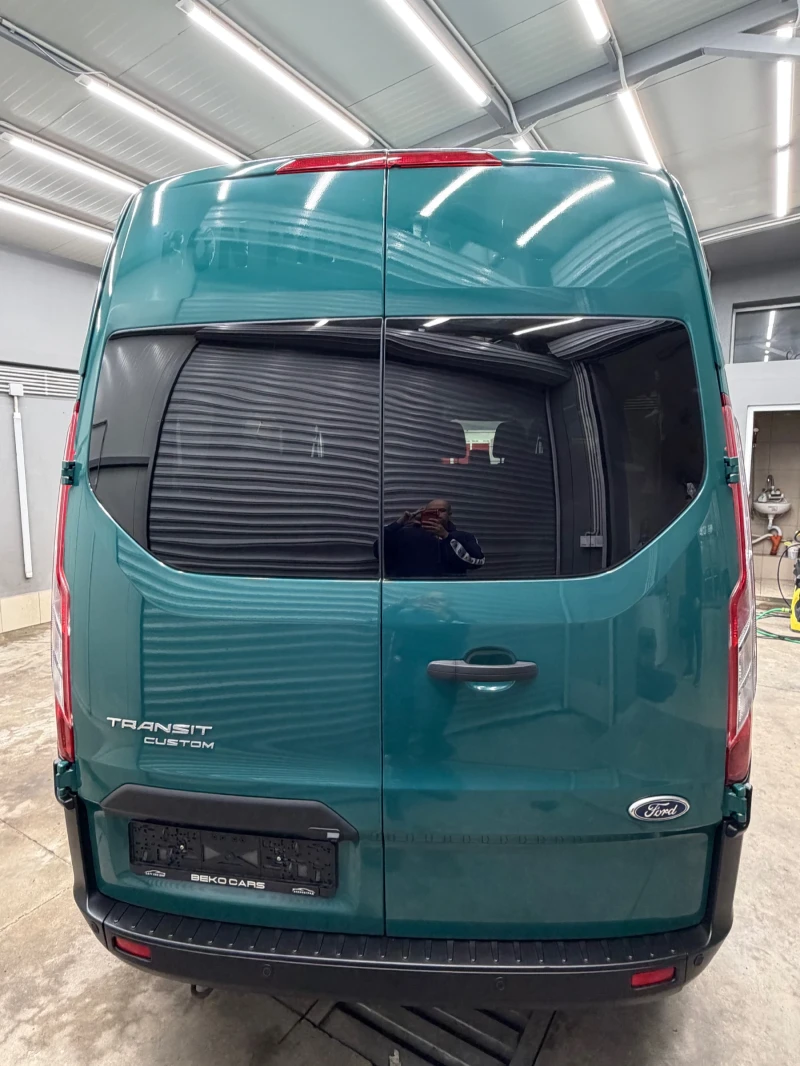 Ford Transit Custom Без аналог на 82000км пълен сервиз!9местен, снимка 5 - Бусове и автобуси - 52854589