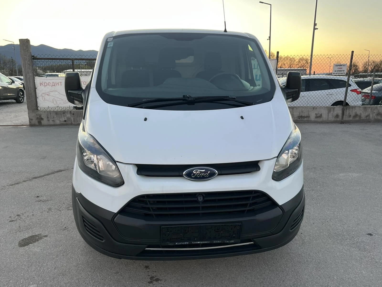 Ford Transit Custom 2.0TDCI 105кс 6 СКОРОСТИ EURO 6 КЛИМАТИК, снимка 2 - Бусове и автобуси - 54128836