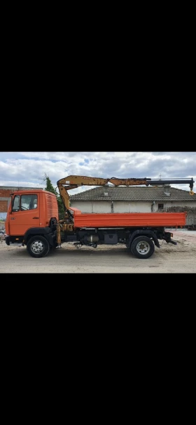 Mercedes-Benz 814 САМОСВАЛ С КРАН HIAB 060, снимка 6