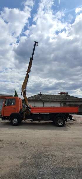 Mercedes-Benz 814 САМОСВАЛ С КРАН HIAB 060, снимка 5