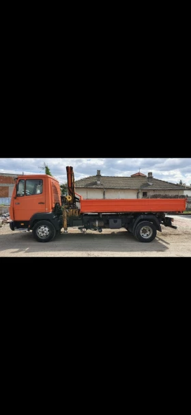 Mercedes-Benz 814 САМОСВАЛ С КРАН HIAB 060, снимка 2