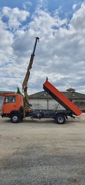 Mercedes-Benz 814 САМОСВАЛ С КРАН HIAB 060, снимка 8