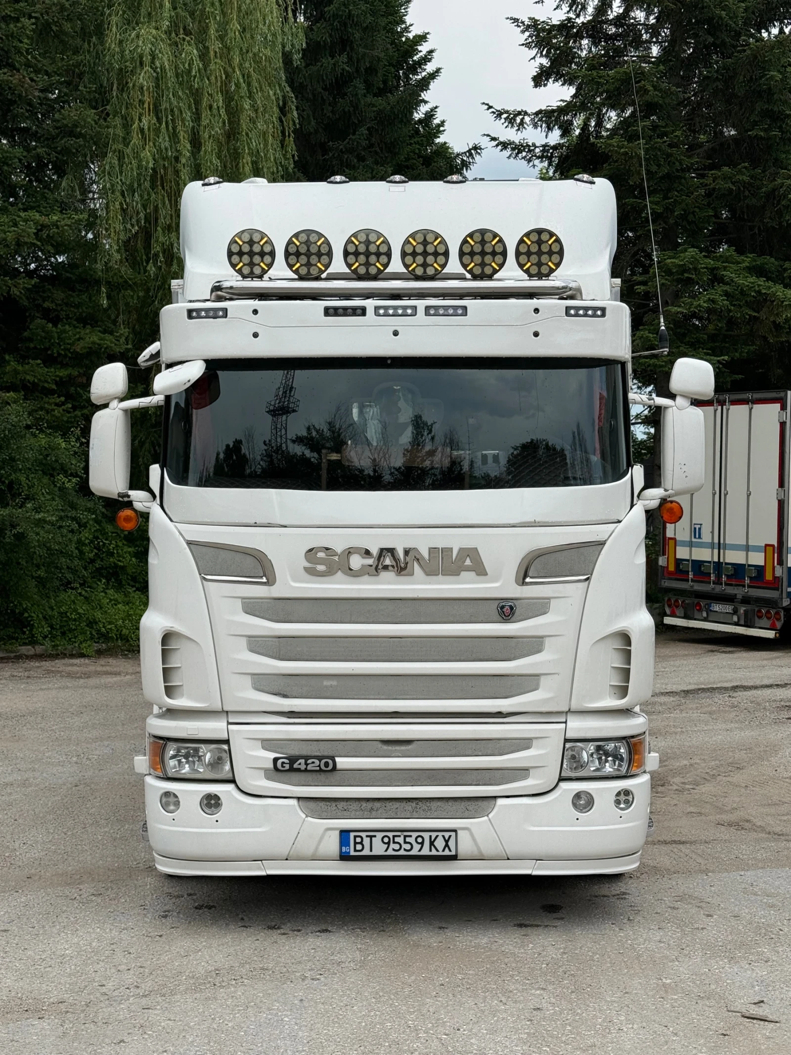 Scania G 420 21 - палета