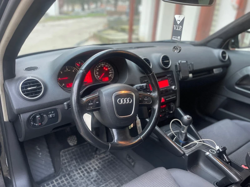 Audi A3 2.0TDI-170к.с- ДНЕВНИ СВЕТЛИНИ, снимка 8 - Автомобили и джипове - 48444615