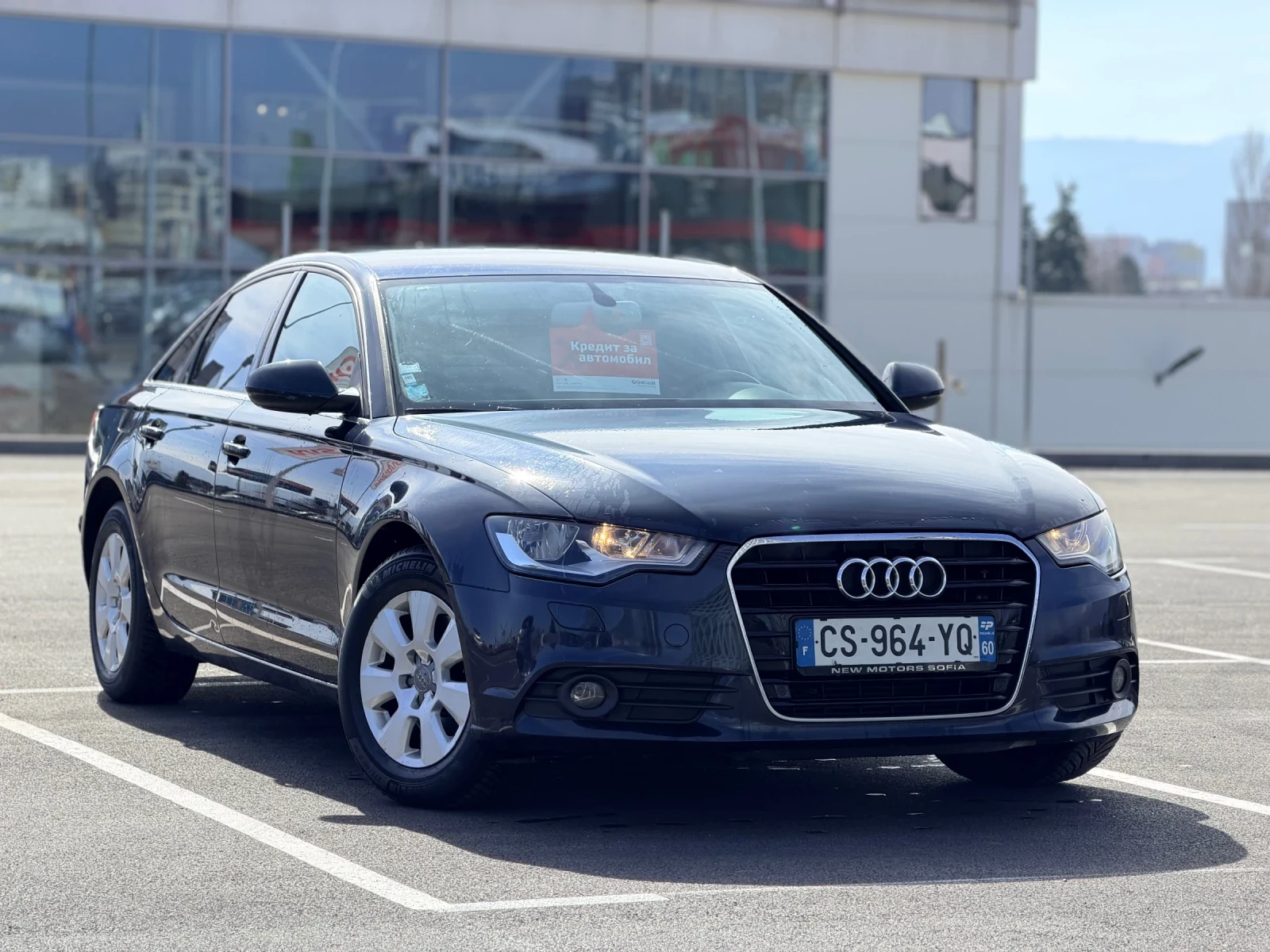 Audi A6 2.0TDI Лизинг през Уникредит по 187 евро на месец, снимка 3 - Автомобили и джипове - 53244689