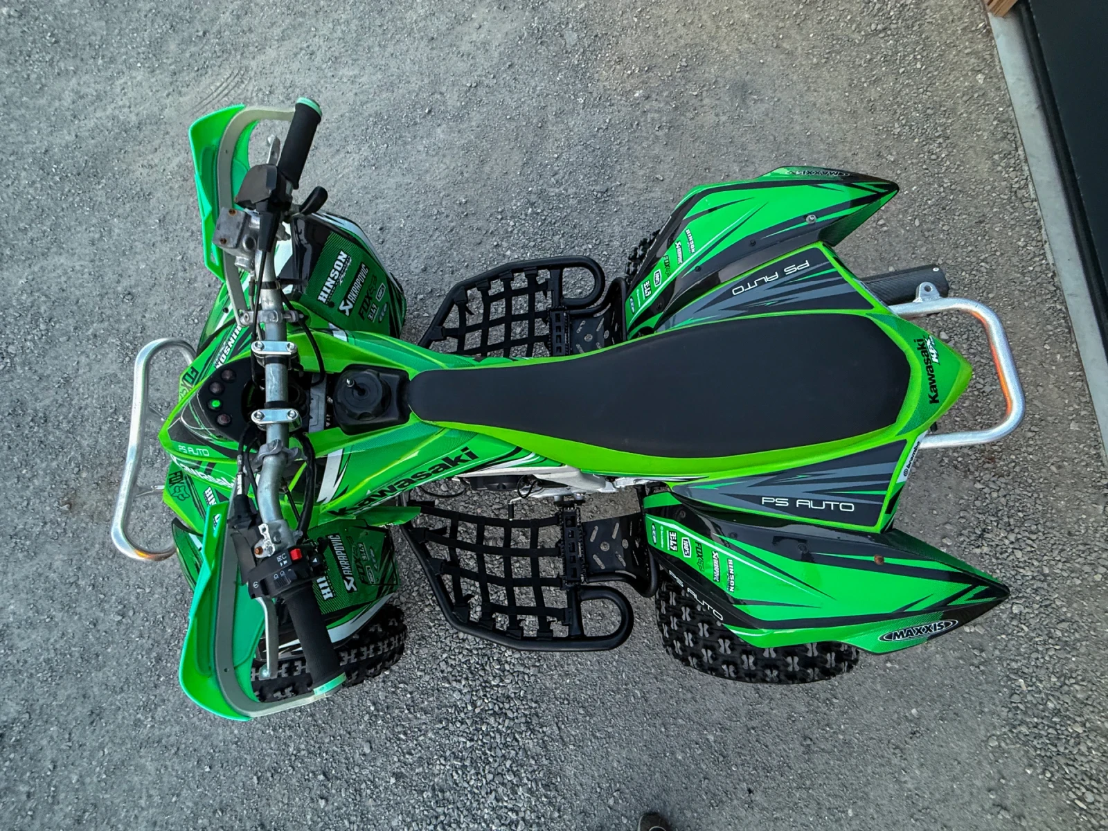 Kawasaki Kfx 450R / РЕГИСТРИРАНО / НОВИ ГУМИ, снимка 8 - Мотоциклети и мототехника - 55404405