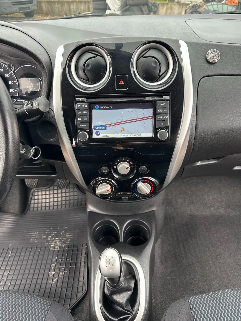 Nissan Note 1.2i 80kc EVRO5B kamera360, снимка 12 - Автомобили и джипове - 49423392