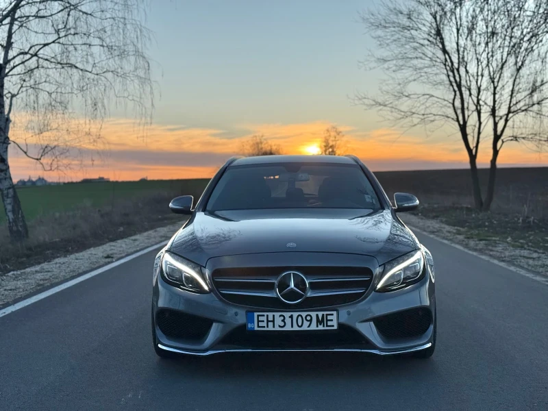 Mercedes-Benz C 220 * AMG Line * Full LED , снимка 1 - Автомобили и джипове - 49588720