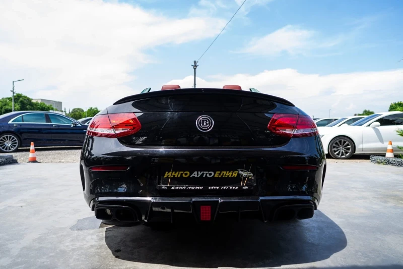 Mercedes-Benz C 220 D 4MATIC КАБРИОЛЕТ FULL BRABUS PACK ЛИЗИНГ 100%, снимка 8 - Автомобили и джипове - 50589772