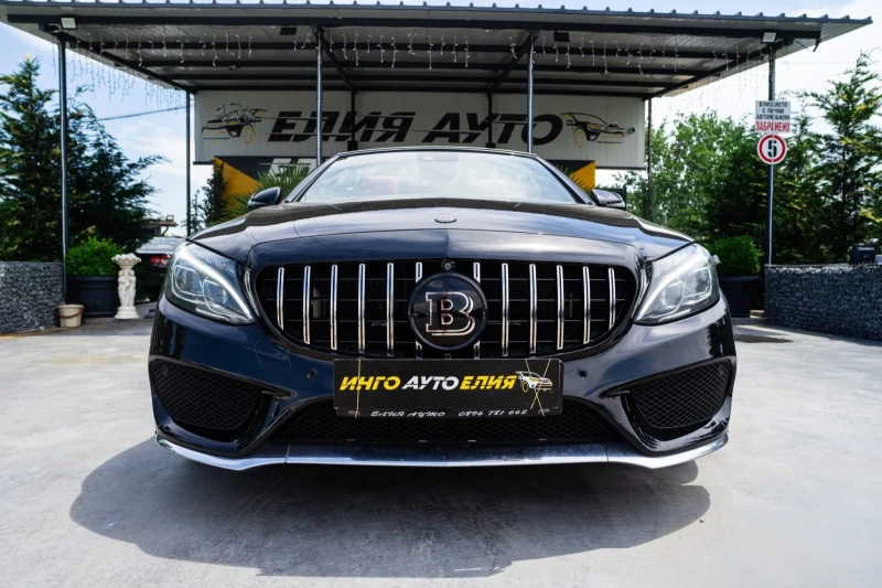 Mercedes-Benz C 220 D 4MATIC КАБРИОЛЕТ FULL BRABUS PACK ЛИЗИНГ 100%, снимка 3 - Автомобили и джипове - 50589772