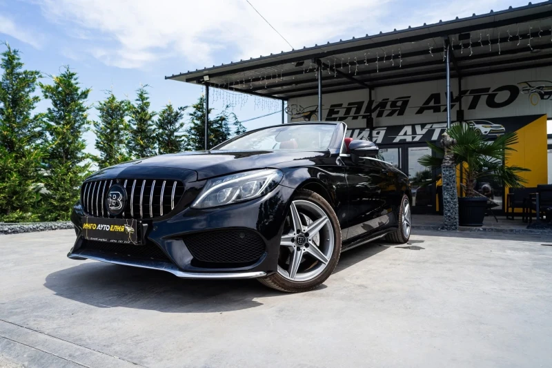 Mercedes-Benz C 220 D 4MATIC КАБРИОЛЕТ FULL BRABUS PACK ЛИЗИНГ 100%, снимка 2 - Автомобили и джипове - 50589772