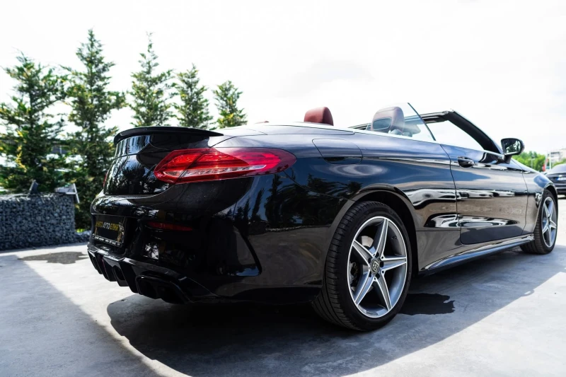 Mercedes-Benz C 220 D 4MATIC КАБРИОЛЕТ FULL BRABUS PACK ЛИЗИНГ 100%, снимка 9 - Автомобили и джипове - 50589772