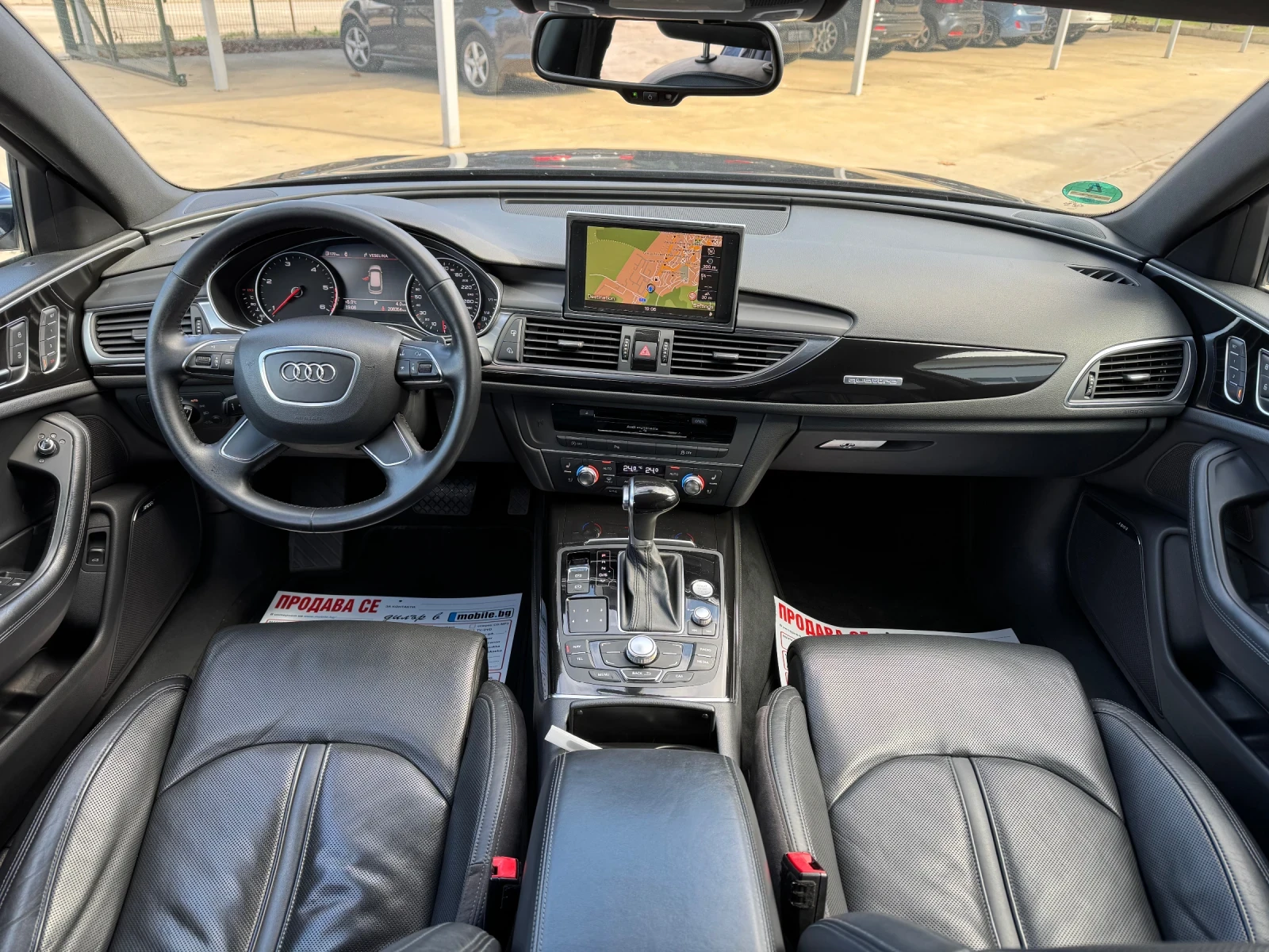 Audi A6 * 3.0BI-TDI* 313ks* MATRIX* Activ sound* FULL* , снимка 11 - Автомобили и джипове - 55140609
