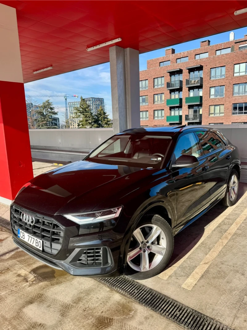 Audi Q8 Панорама S-line 360 обдухване Full, снимка 1 - Автомобили и джипове - 48829812