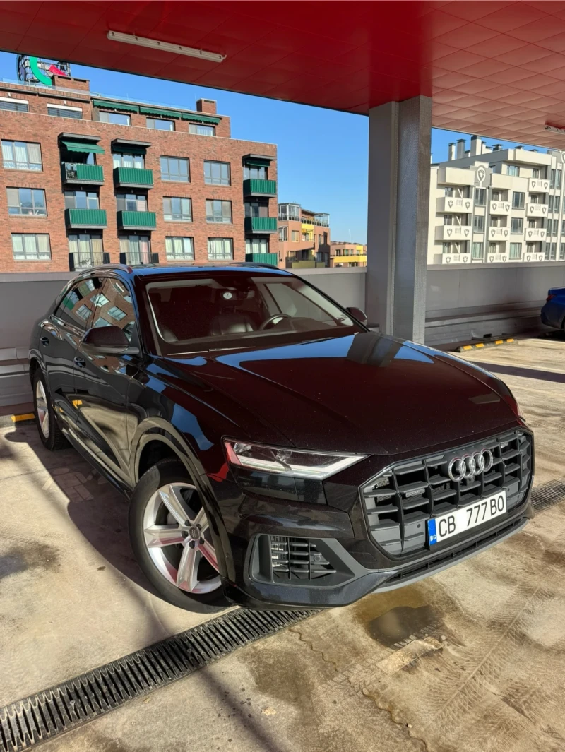 Audi Q8 Панорама S-line 360 обдухване Full, снимка 3 - Автомобили и джипове - 48829812