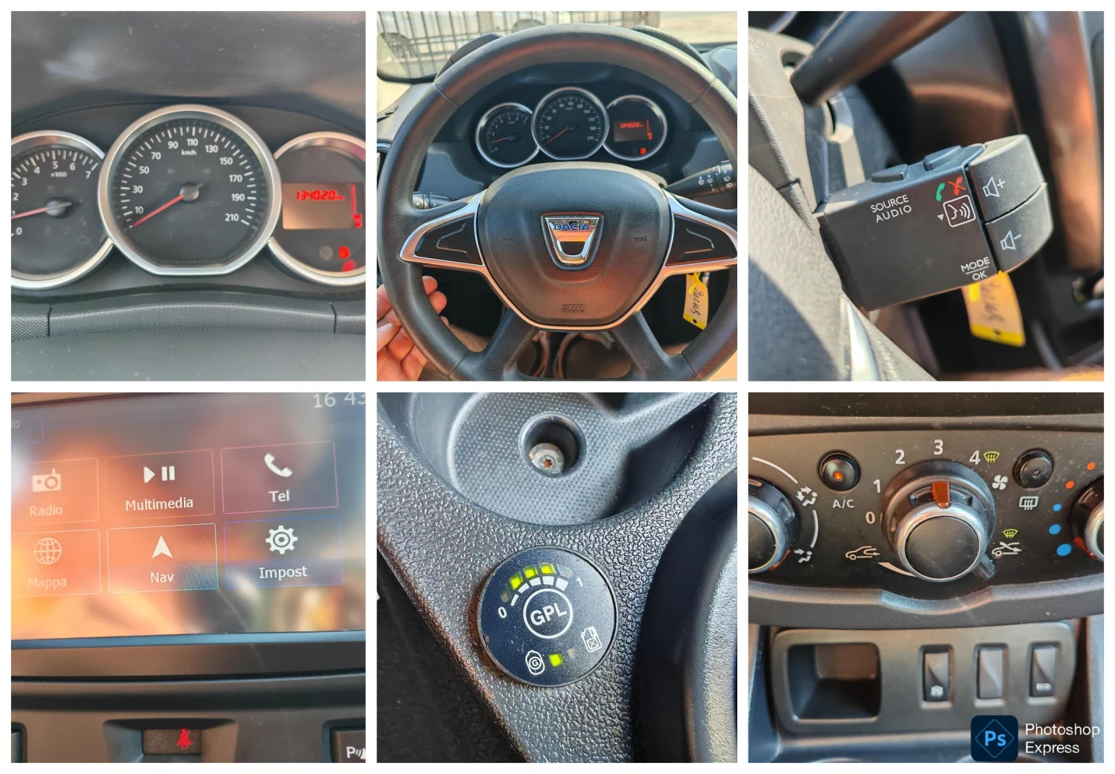 Dacia Duster 1.6i Газ/Бензин , снимка 15 - Автомобили и джипове - 55170805