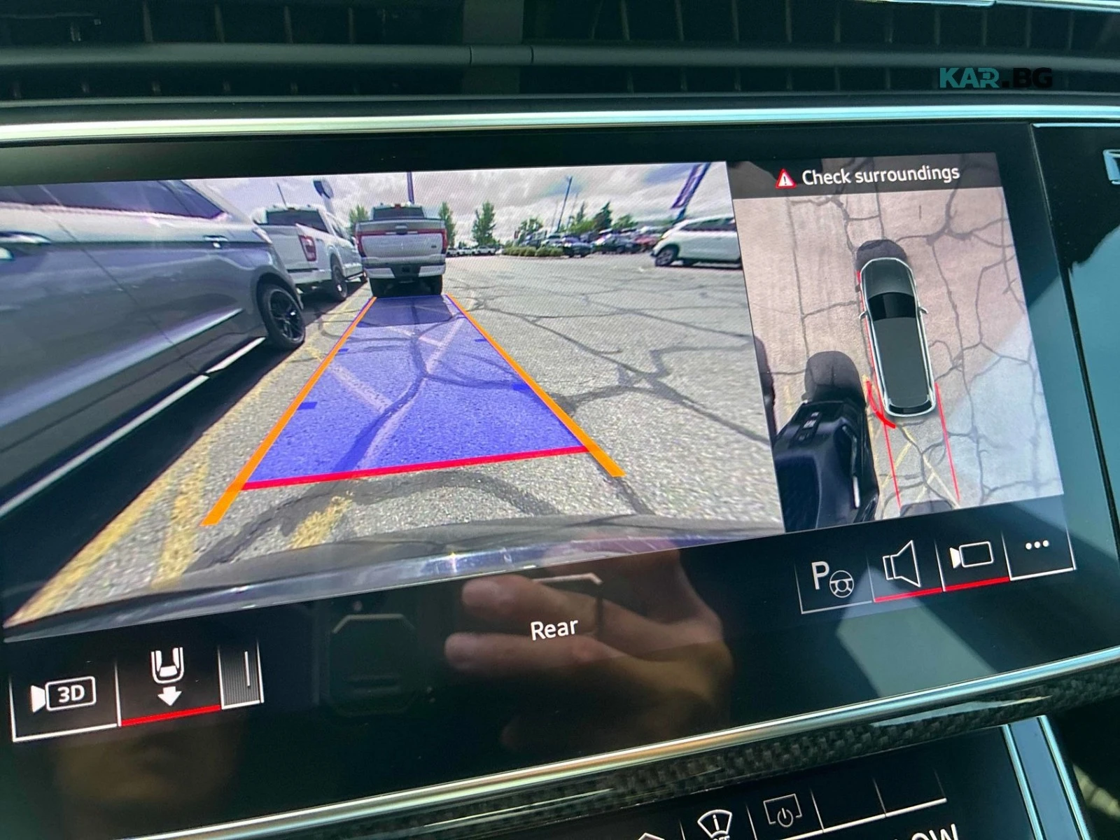 Audi SQ7 4.0TFSI* BANG&OLUFSEN* 360* PANO* CARBON* ПОДГР* О, снимка 15 - Автомобили и джипове - 55707263
