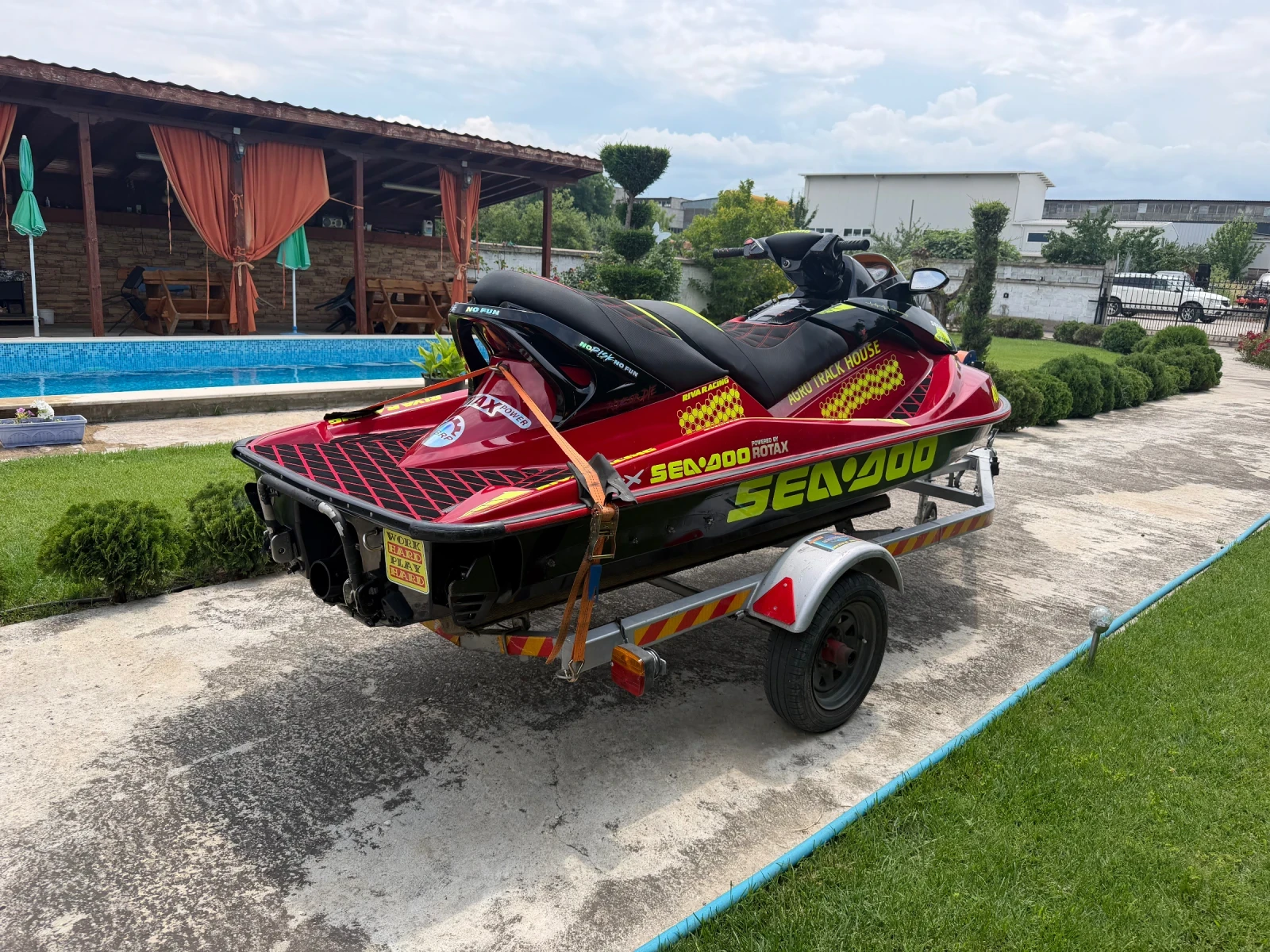 Джет Bombardier Sea Doo * RXT 215* TOP* ГЕНЕРАЦИЯ* КОЛЕСАР* , снимка 6 - Воден транспорт - 54942249