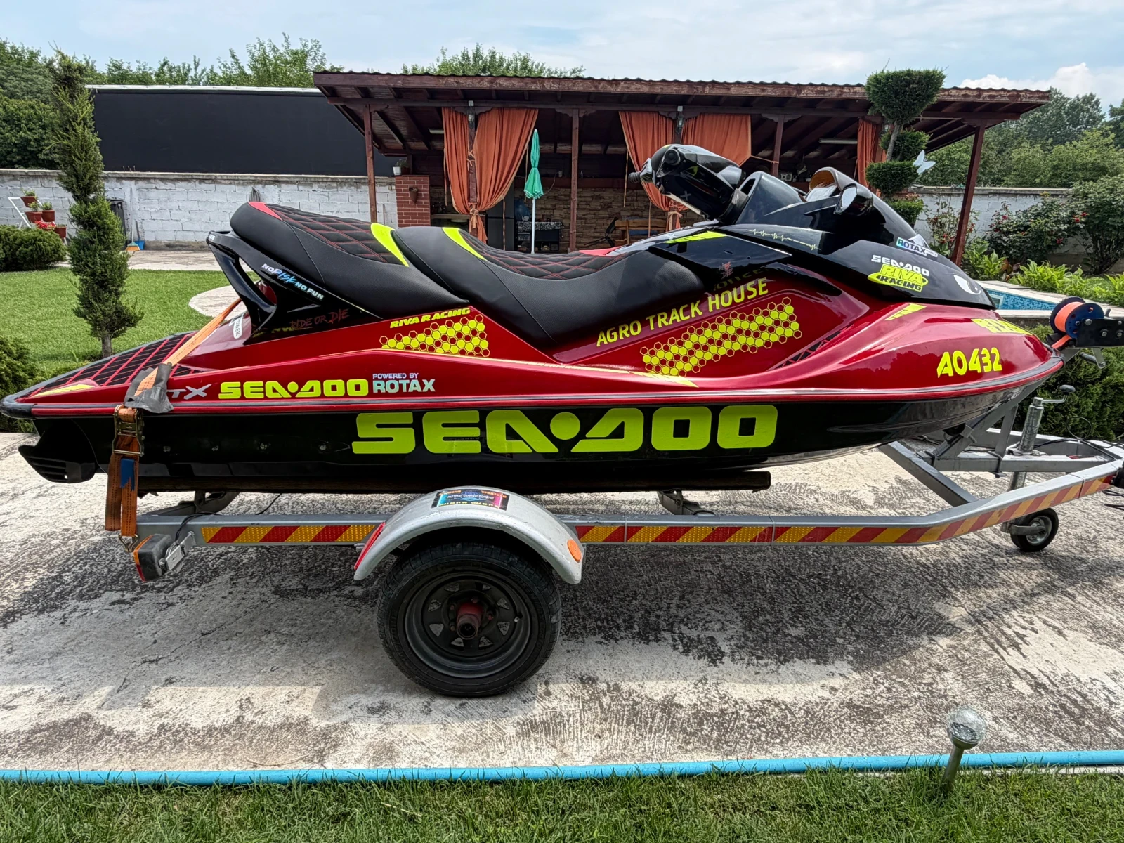Джет Bombardier Sea Doo * RXT 215* TOP* ГЕНЕРАЦИЯ* КОЛЕСАР* , снимка 5 - Воден транспорт - 54942249