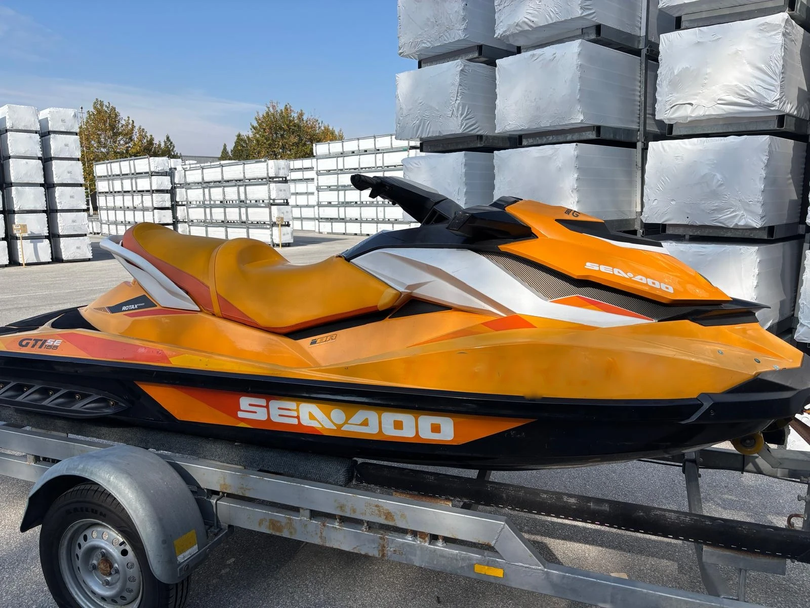 Джет Bombardier Sea Doo GTI, снимка 2 - Воден транспорт - 56726492