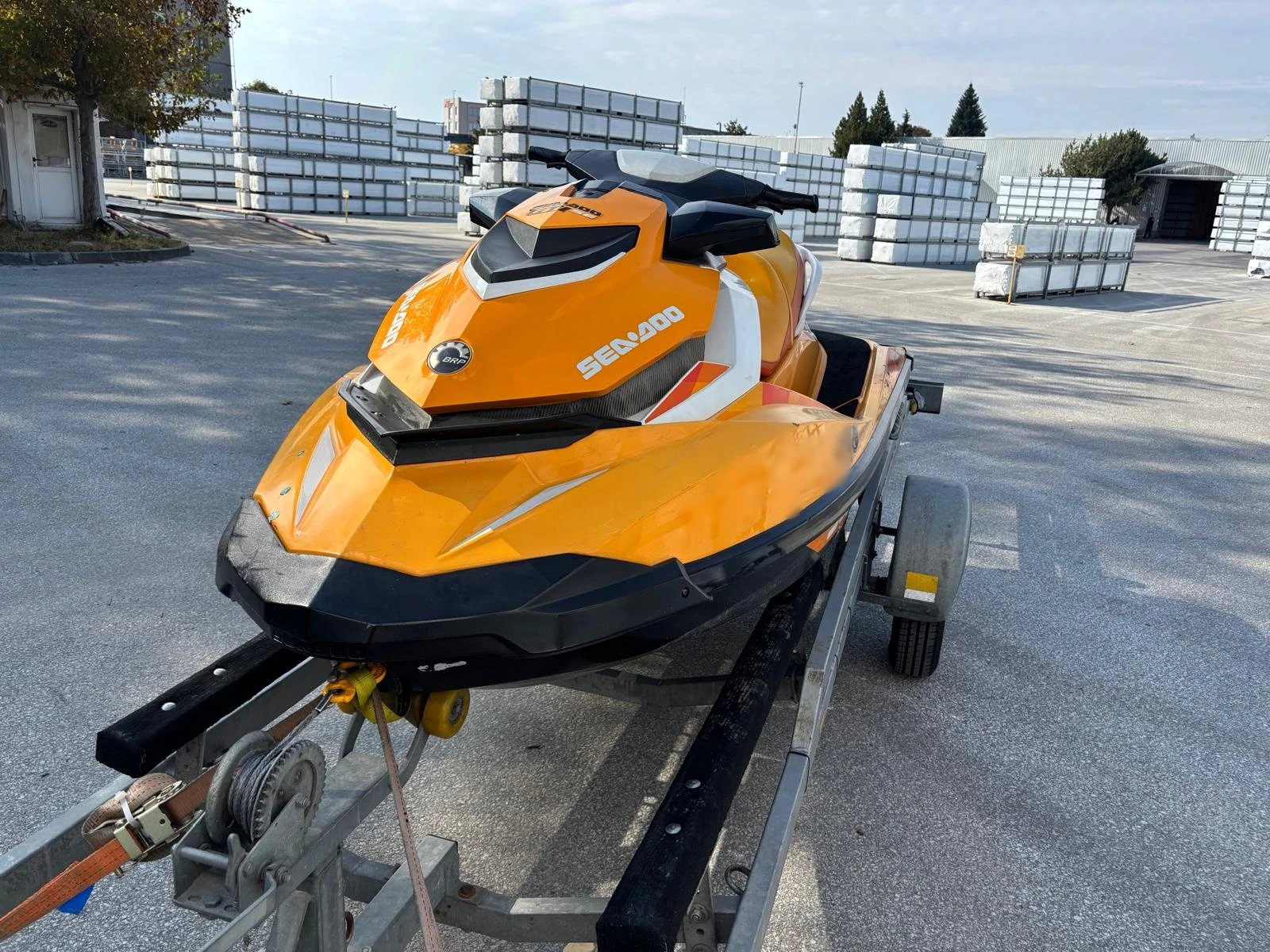 Джет Bombardier Sea Doo GTI, снимка 8 - Воден транспорт - 56726492