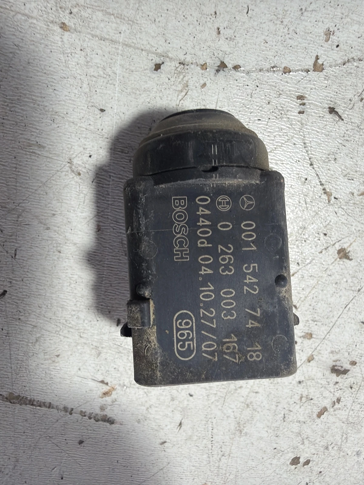 датчик за парктроник графит 0015427418 0263003167 Mercedes CLS