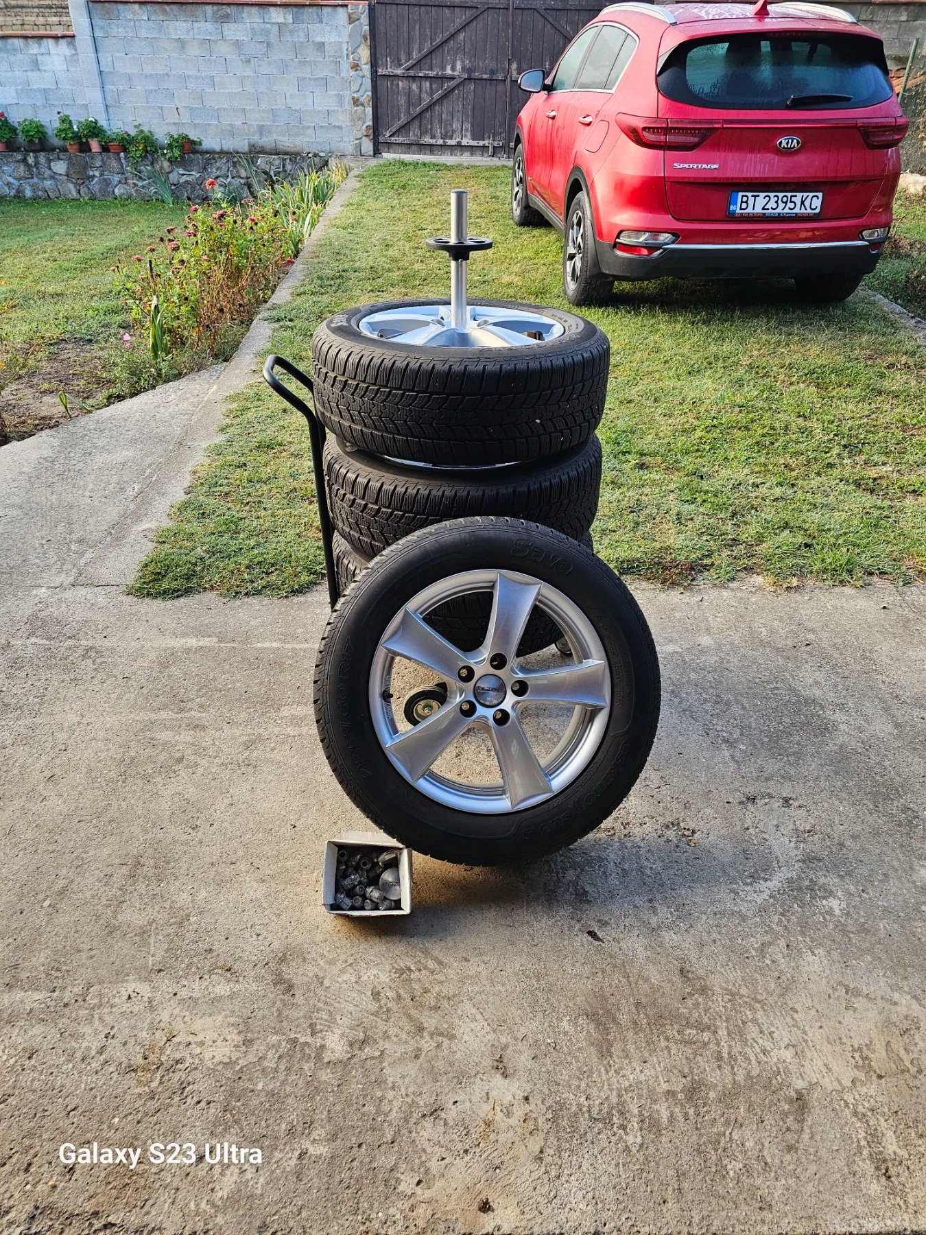 Гуми с джанти Sava 225/60R17