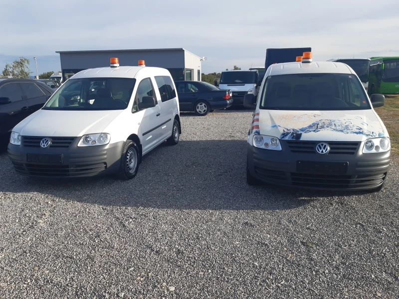 VW Caddy 2 БРОЯ, снимка 1 - Автомобили и джипове - 47261441