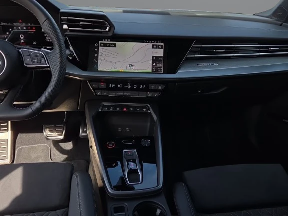 Audi S3 Sportback = Black Optics Plus = Гаранция, снимка 8 - Автомобили и джипове - 55434957