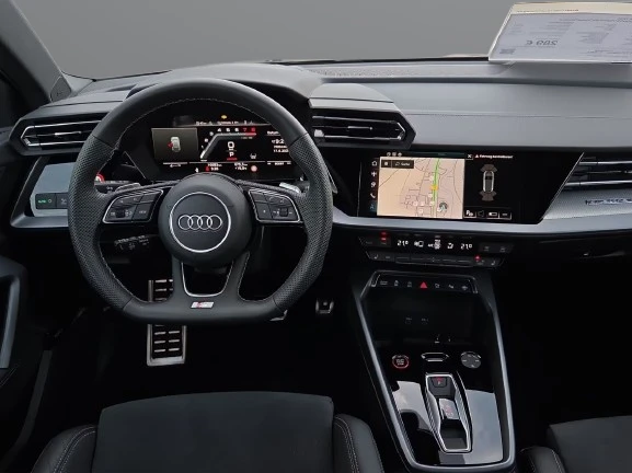 Audi S3 Sportback = Black Optics Plus = Гаранция, снимка 7 - Автомобили и джипове - 55434957