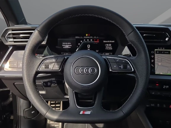Audi S3 Sportback = Black Optics Plus = Гаранция, снимка 6 - Автомобили и джипове - 55434957