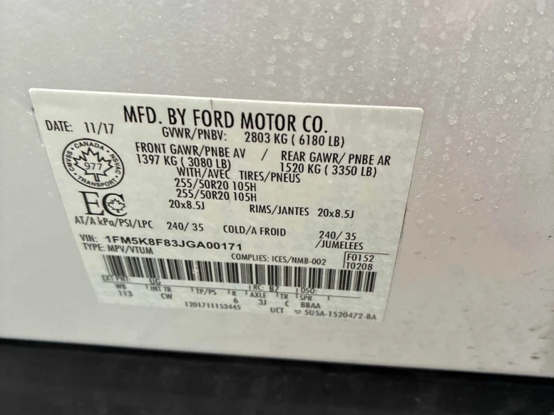 Ford Explorer 2018 LIMITED * ПОДГРЕВ * ОДБУХВАНЕ * 360 * , снимка 10 - Автомобили и джипове - 53198900