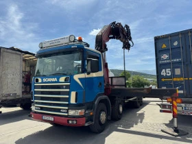 Scania 124 420 КРАН FASSI 900+ JIB, снимка 1