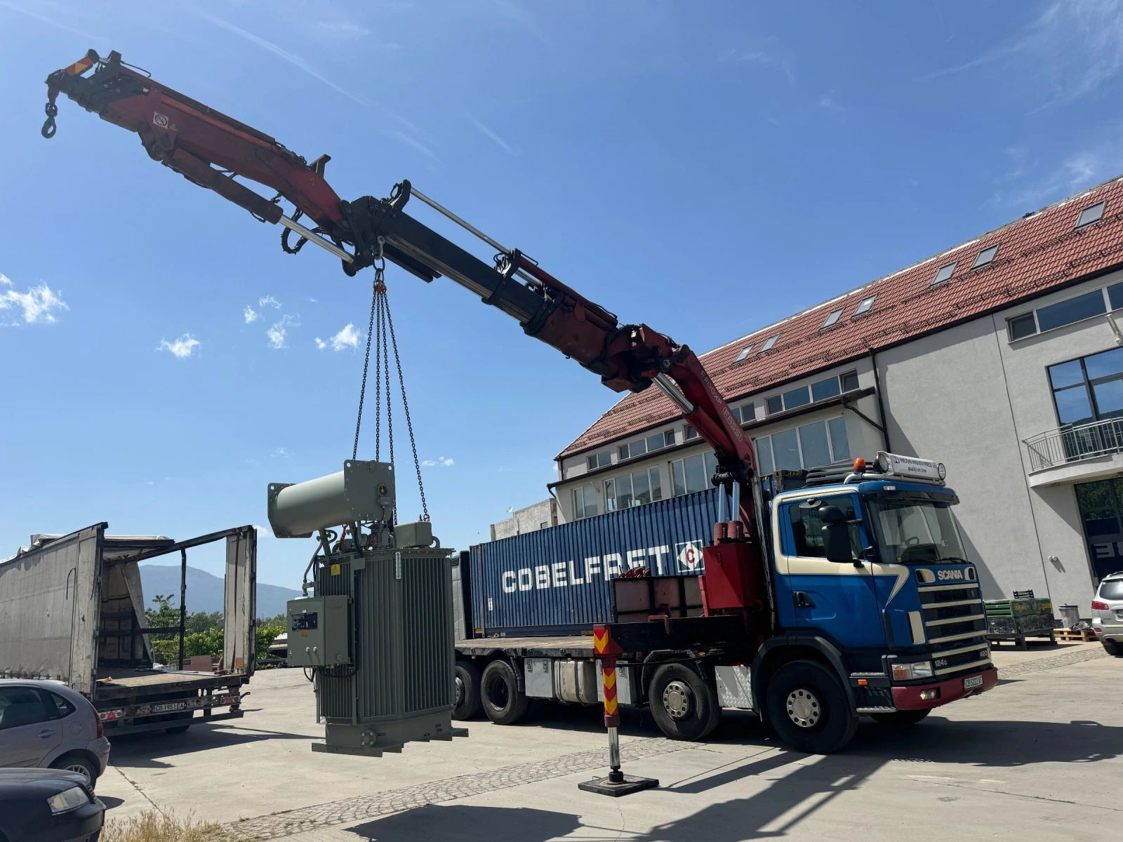 Scania 124 420 КРАН FASSI 900+ JIB - изображение 6