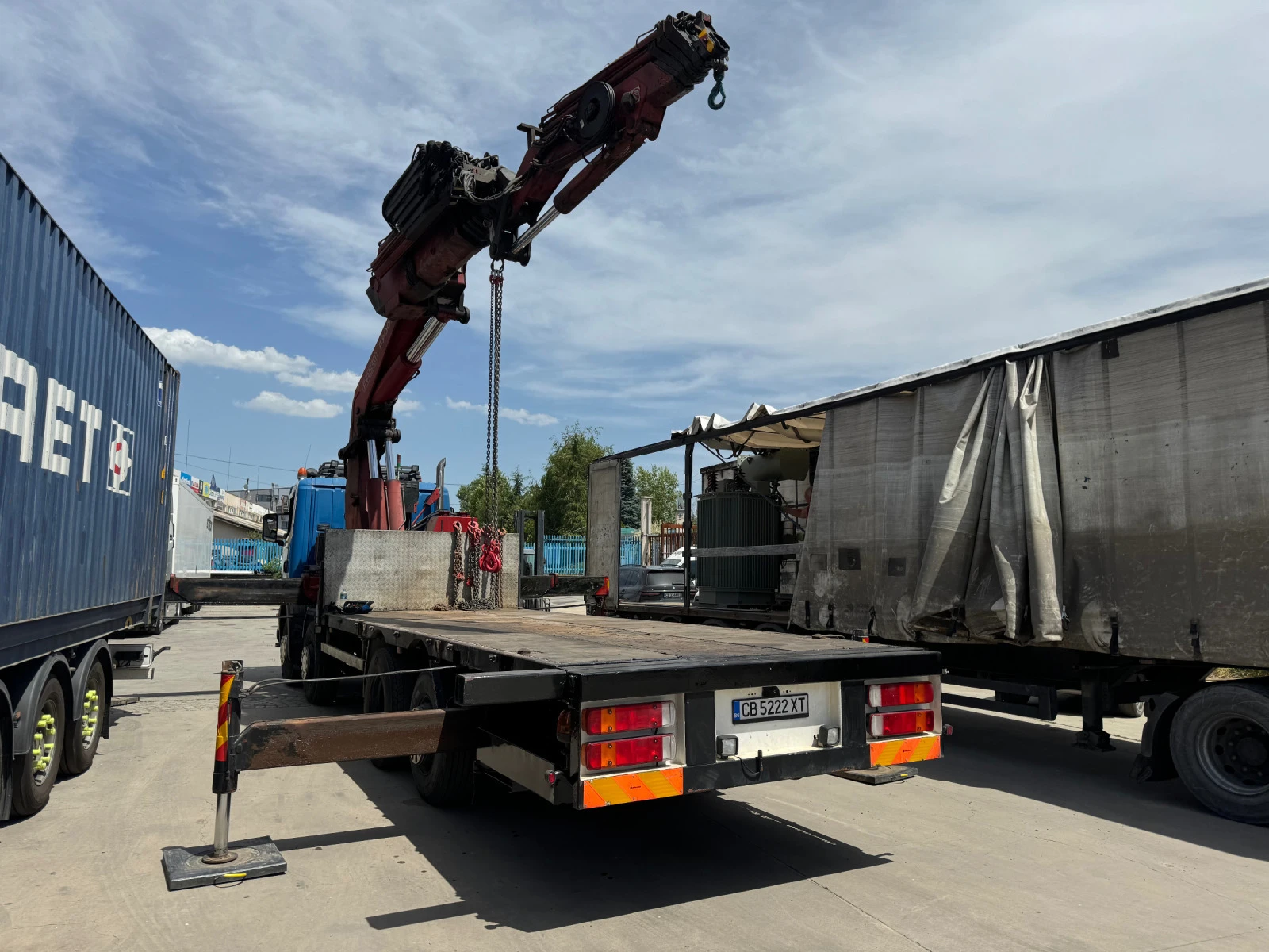 Scania 124 420 КРАН FASSI 900+ JIB - изображение 3