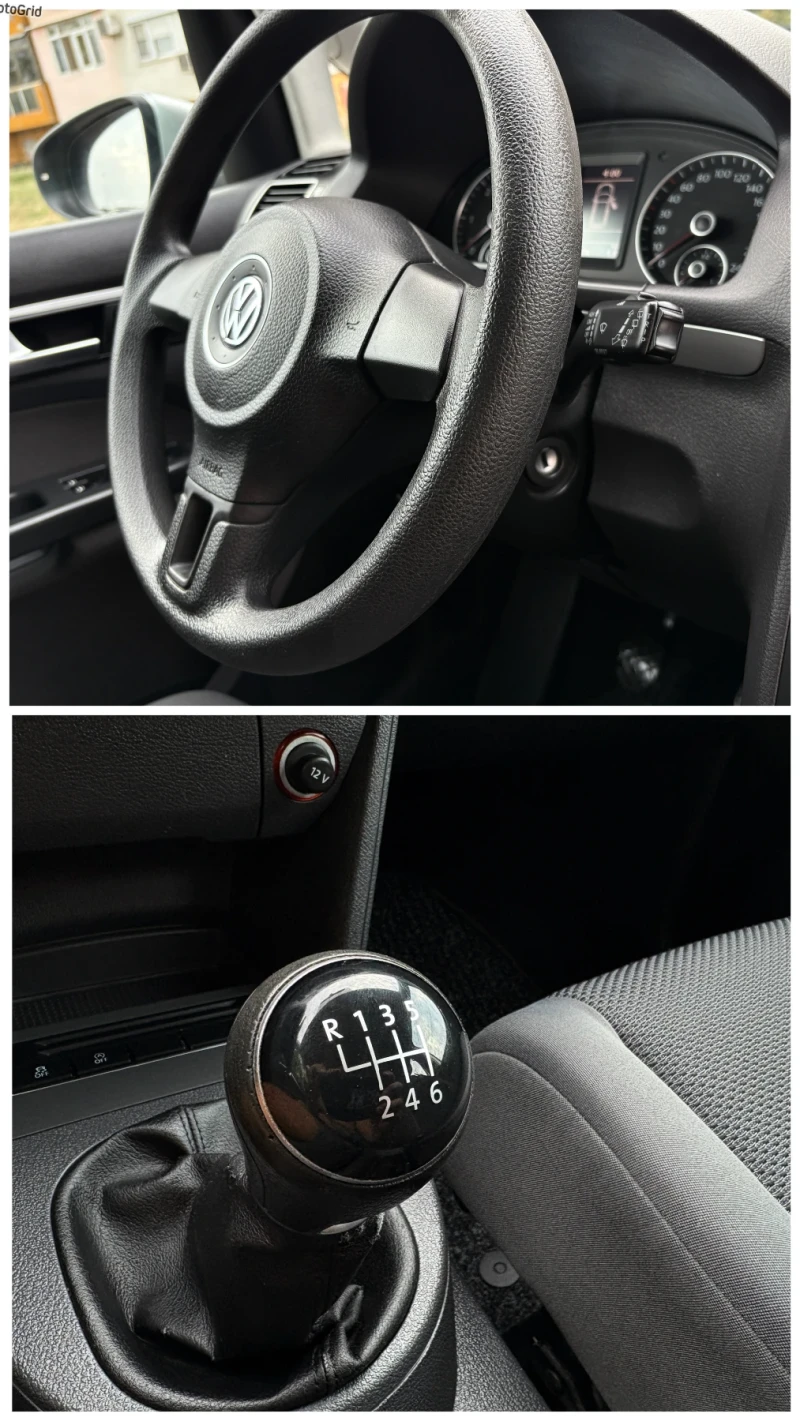 VW Touran 1.6TDI 6скорости*  TREND* 182 000км* , снимка 10 - Автомобили и джипове - 51683158