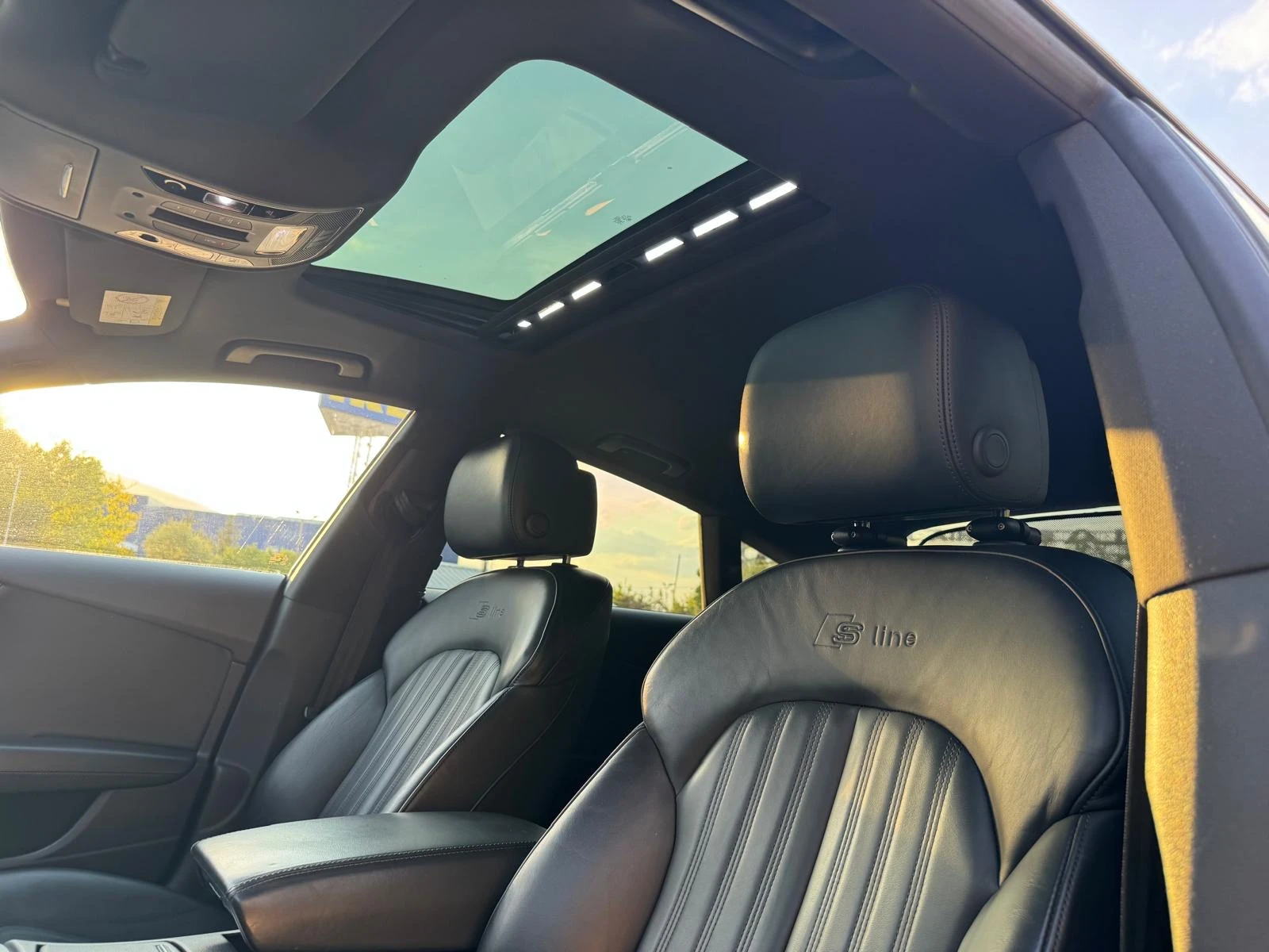 Audi A7 Sline/3.0TDI/Quattro/Matrix/HeadUP/B&O/Pano/NAVI ., снимка 9 - Автомобили и джипове - 56144995