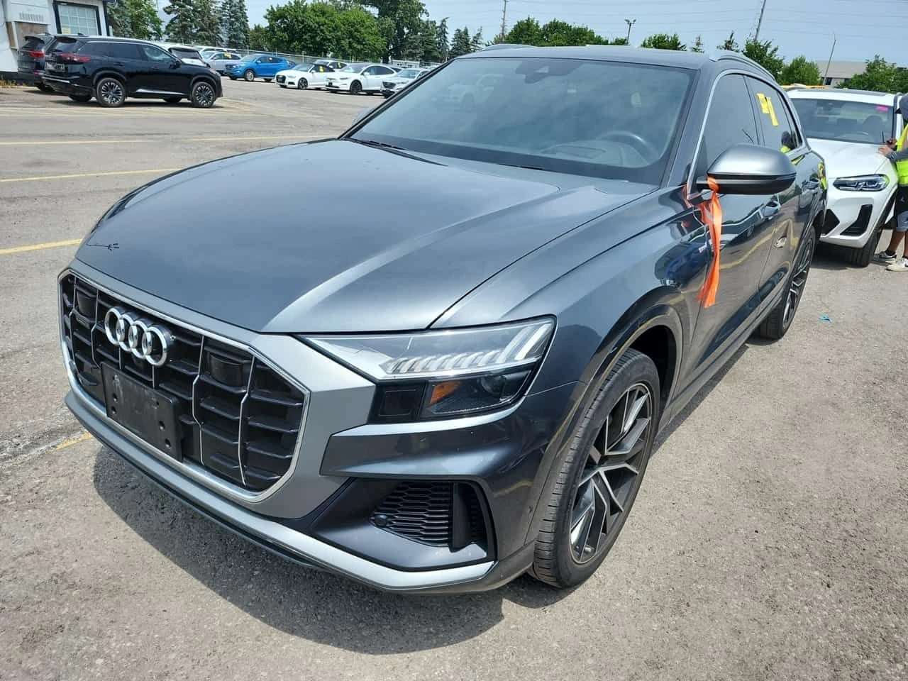 Audi Q8 * Technik * ДИСТРОНИК * ОБДУХВАНЕ * ПАНО * 360 