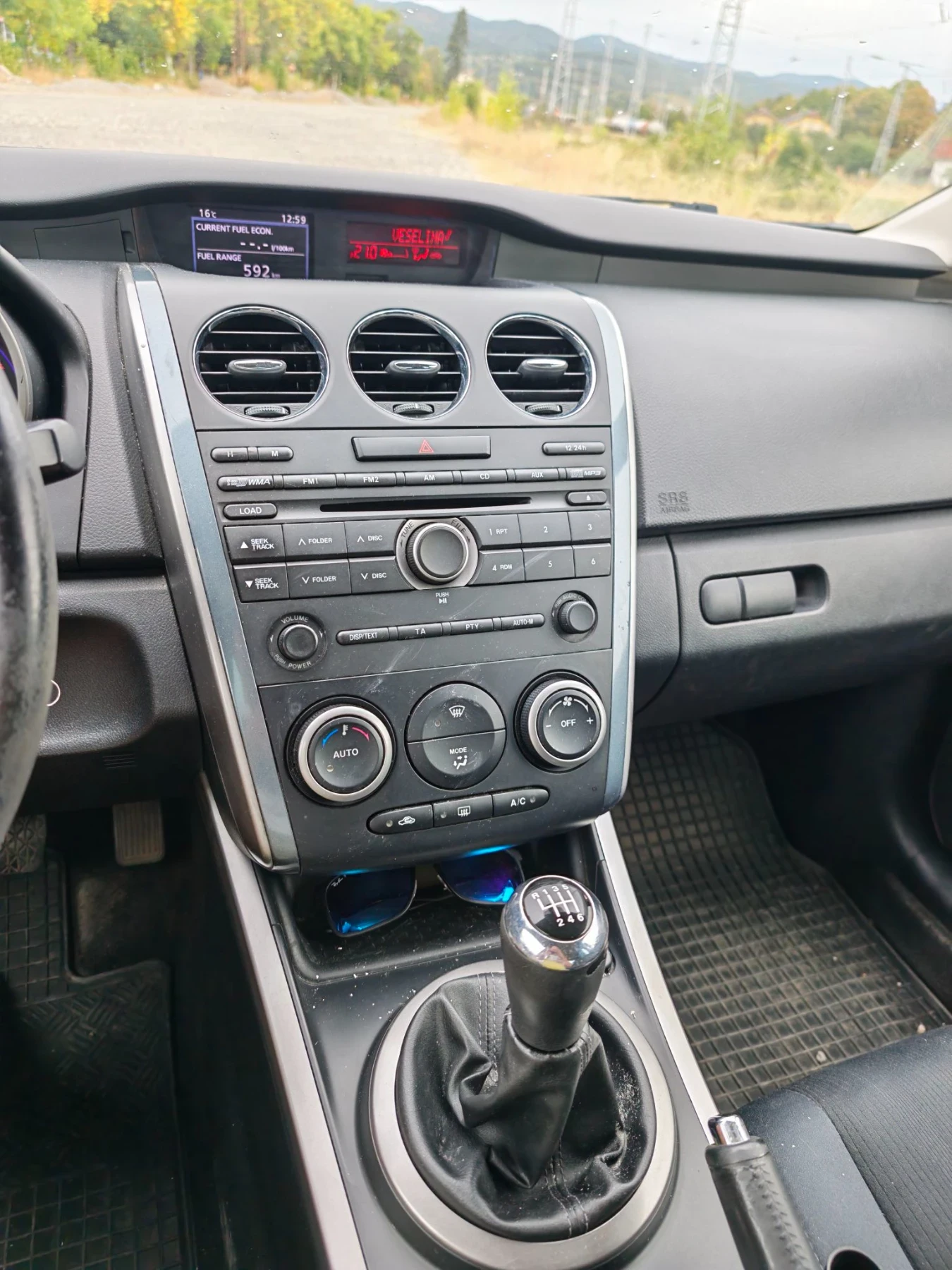 Mazda CX-7 2.2D 170к.с., снимка 11 - Автомобили и джипове - 56224358
