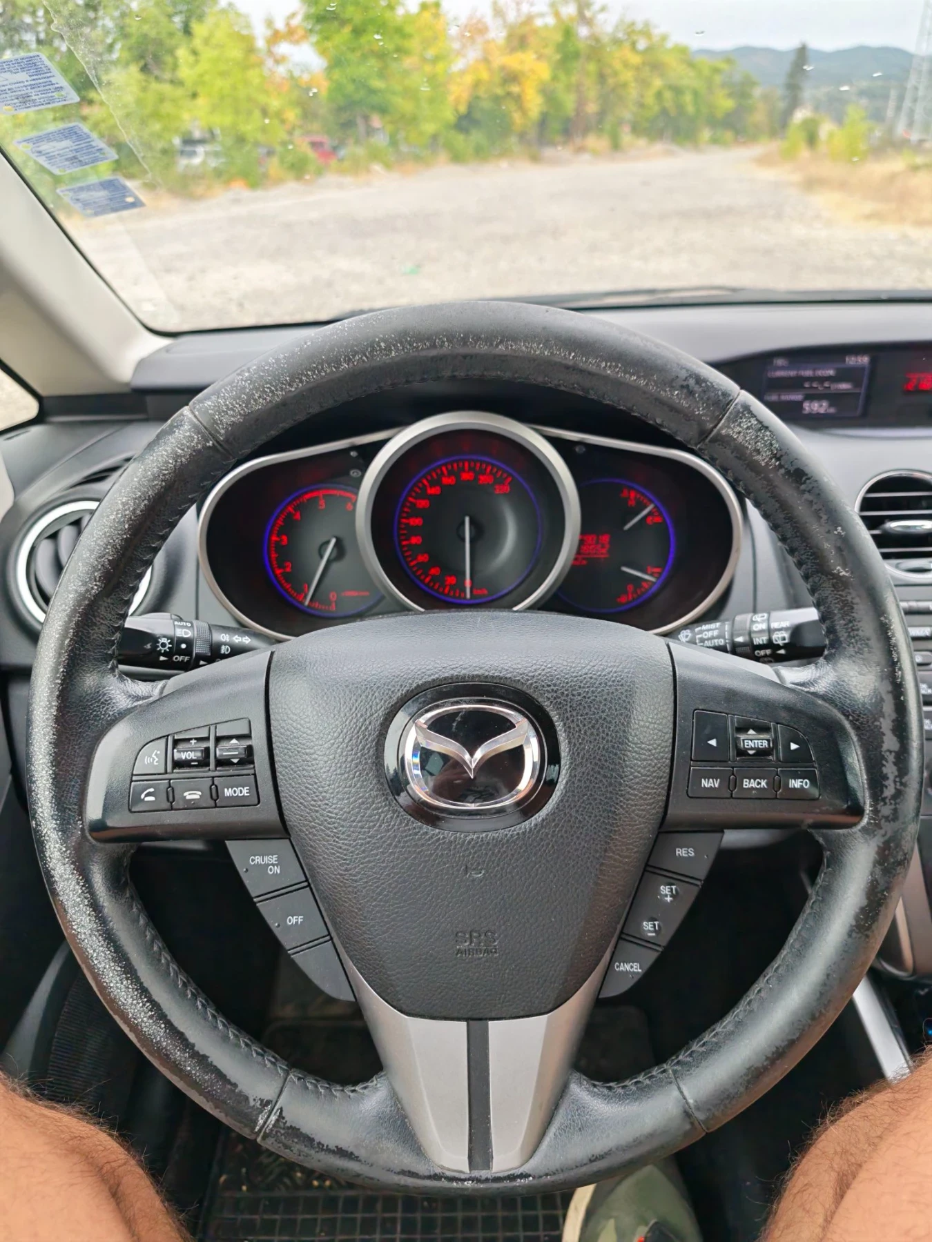 Mazda CX-7 2.2D 170к.с., снимка 10 - Автомобили и джипове - 56224358