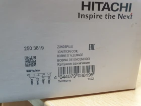 Citroen Peugeot бобина coil pack Hitachi 2503819 C2 C3 206 307 Partner, снимка 3