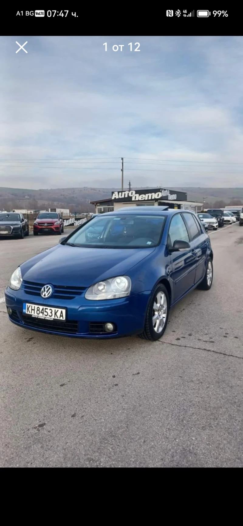 VW Golf 2.0TDI 4MOTION, снимка 1 - Автомобили и джипове - 47371115