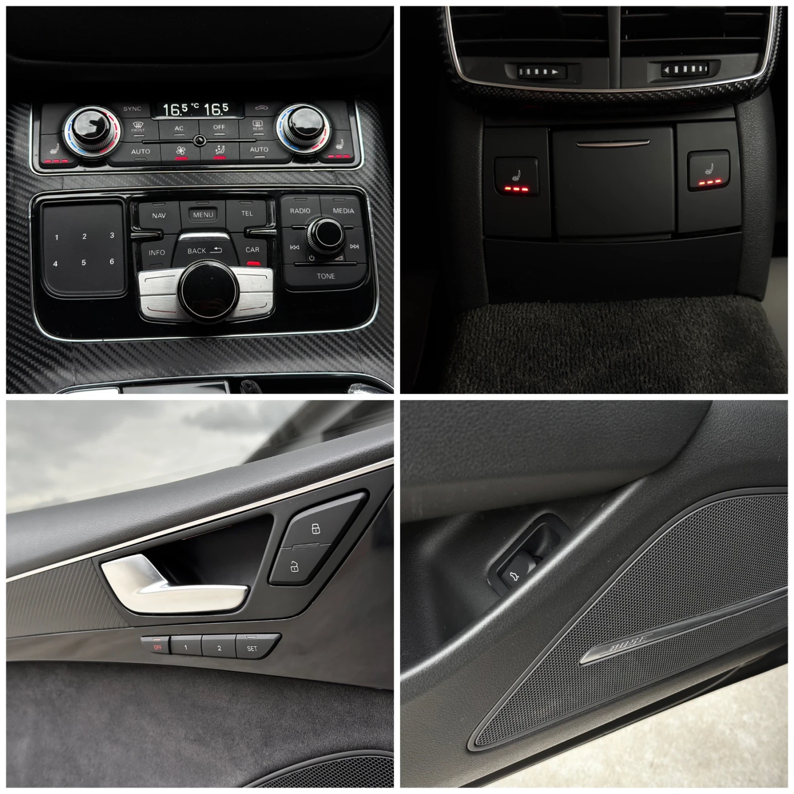 Audi A8 S8 Optic / 4.2TDI / 8ZF / 3xTV / BOSE / MEMORY , снимка 12 - Автомобили и джипове - 54415174