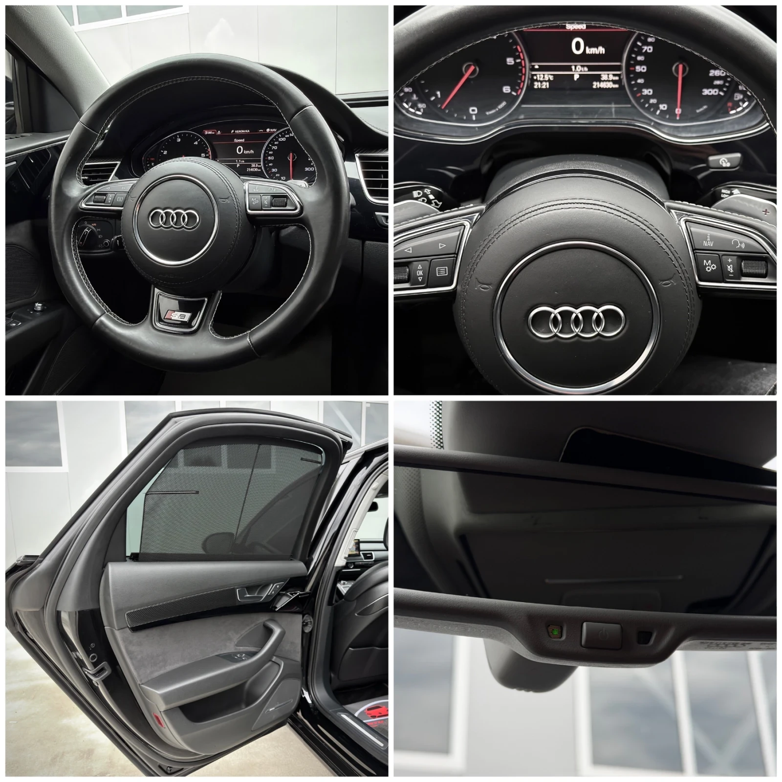 Audi A8 S8 Optic / 4.2TDI / 8ZF / 3xTV / BOSE / MEMORY , снимка 11 - Автомобили и джипове - 54415174