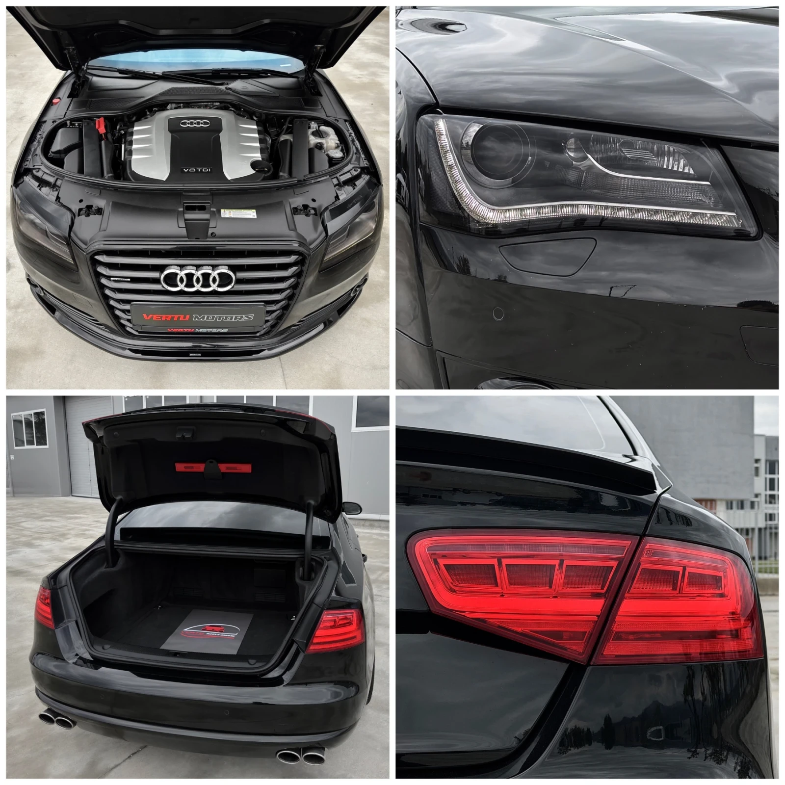 Audi A8 S8 Optic / 4.2TDI / 8ZF / 3xTV / BOSE / MEMORY , снимка 7 - Автомобили и джипове - 54415174