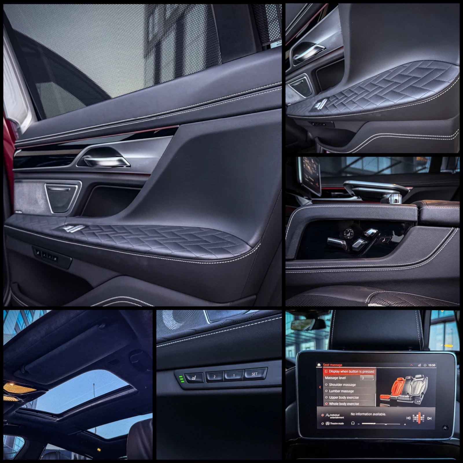 BMW 760 Li 6.6 V12/M Individual/B&W/3xTV/360/Sky/FULL MAXX, снимка 11 - Автомобили и джипове - 55889346