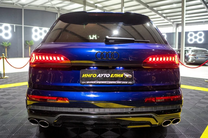 Audi SQ7 4.0D QUATTRO MATRIX CARBON B&O ПАНО ЛИЗИНГ 100%, снимка 8 - Автомобили и джипове - 52645446