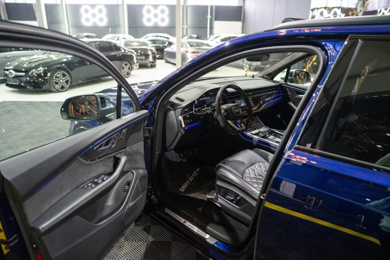 Audi SQ7 4.0D QUATTRO MATRIX CARBON B&O ПАНО ЛИЗИНГ 100%, снимка 11 - Автомобили и джипове - 52645446