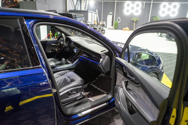 Audi SQ7 4.0D QUATTRO MATRIX CARBON B&O ПАНО ЛИЗИНГ 100%, снимка 13 - Автомобили и джипове - 52645446